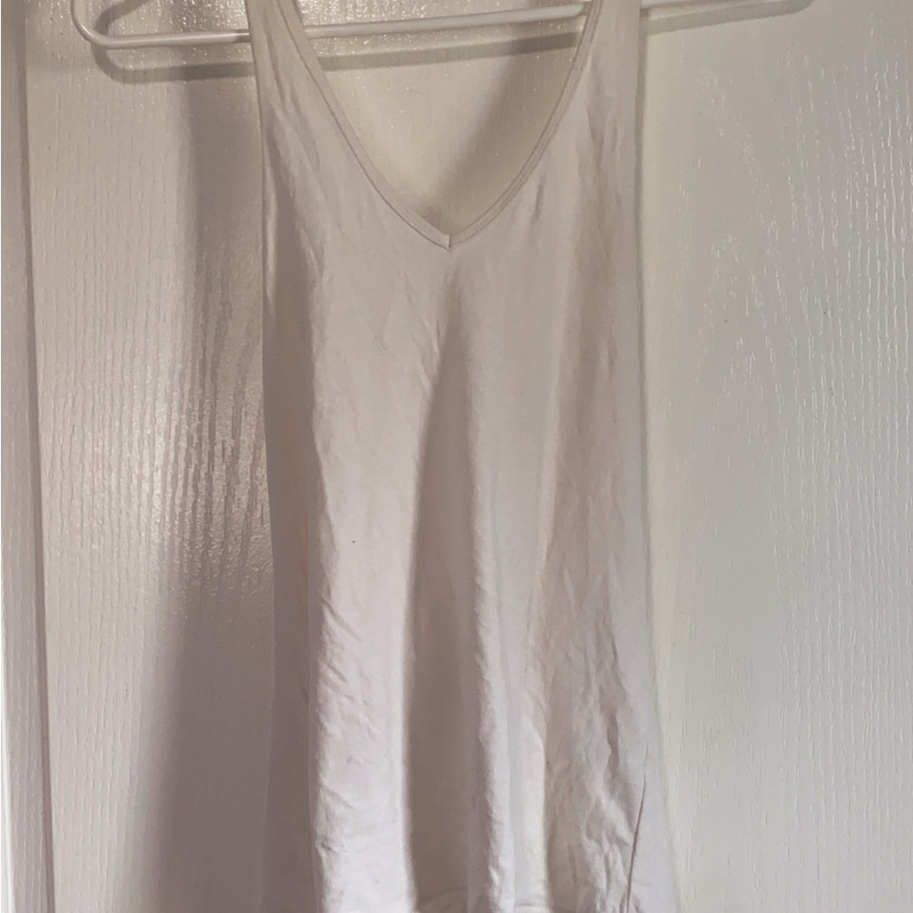Women's White Sleeveless Top - Picture 3 of 3